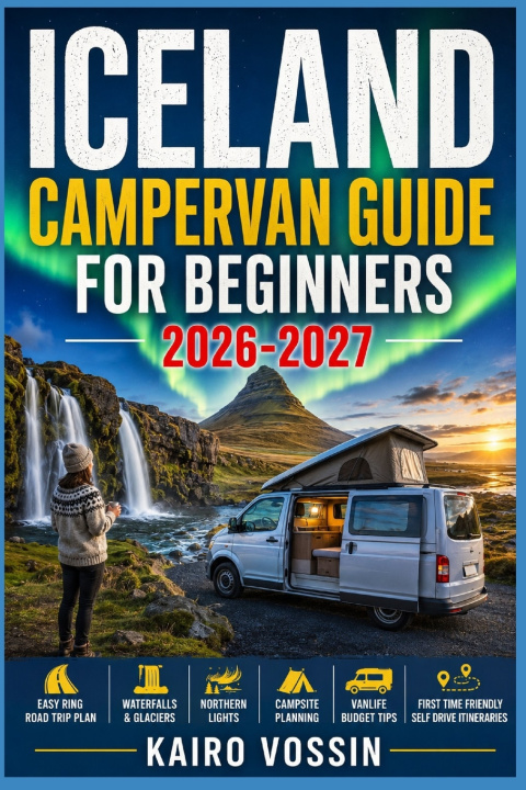 Kniha ICELAND CAMPERVAN GUIDE FOR BEGINNERS KAIRO VOSSIN
