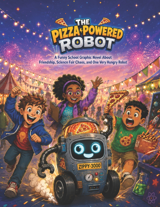 Kniha THE PIZZA POWERED ROBOT Mr Deep