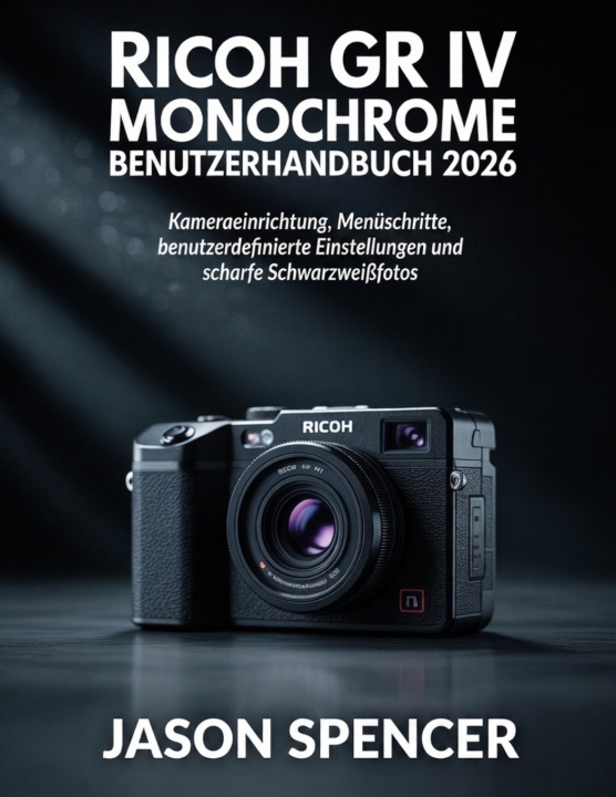 Kniha Ricoh GR IV Monochrome Benutzerhandbuch 2026 Jason Spencer