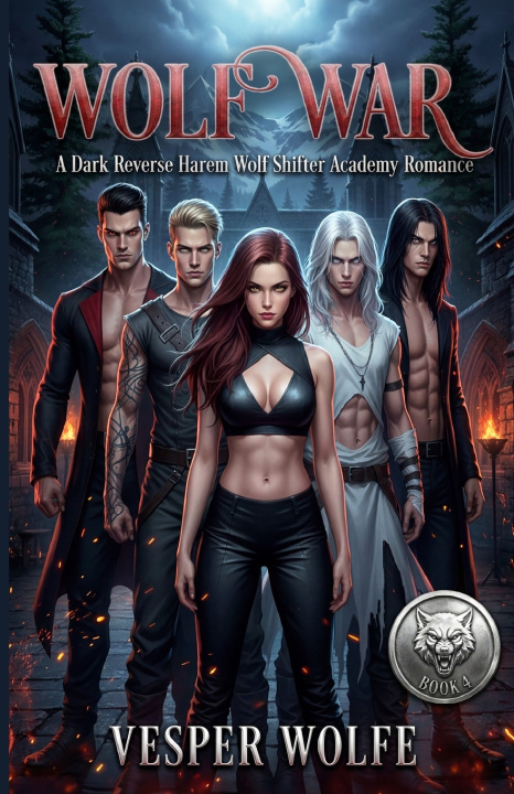 Kniha Wolf War Vesper Wolfe
