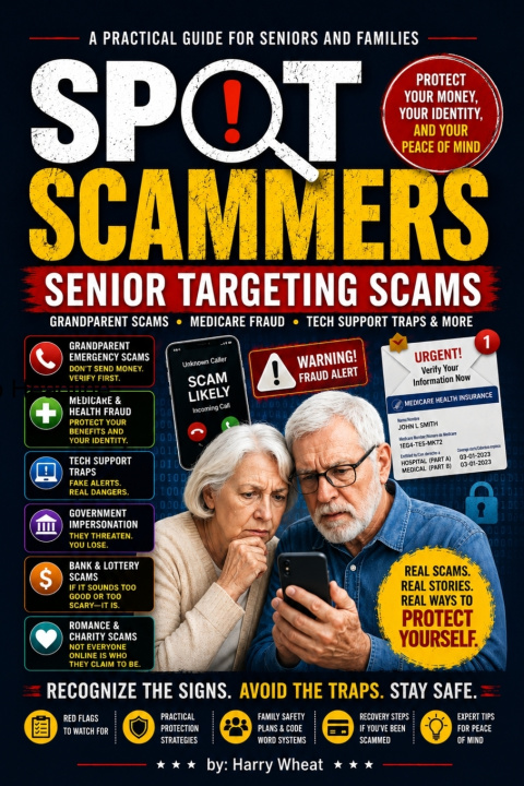 Knjiga SPOT SCAMMERS Harry Wheat