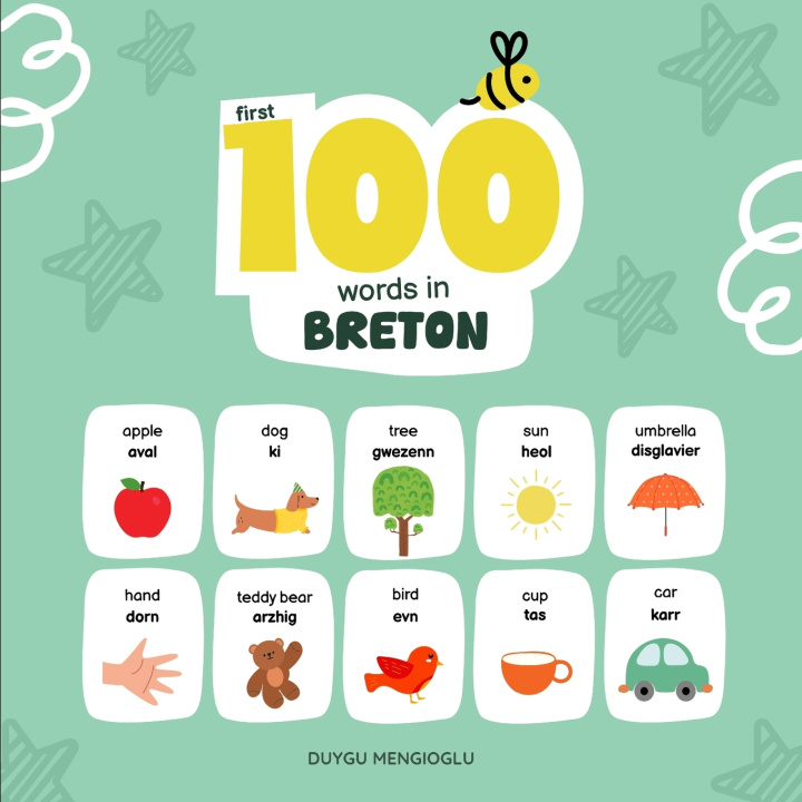 Knjiga First 100 Words in Breton Duygu Mengioglu