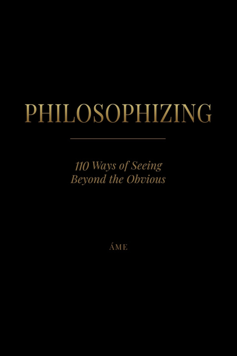 Kniha PHILOSOPHIZING ÁME
