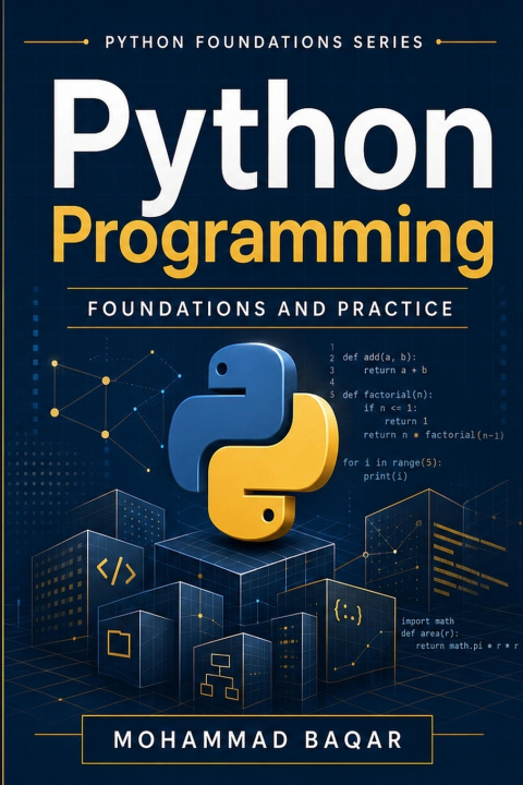 Könyv Python Programming Foundations and Practice Mohammad Baqar