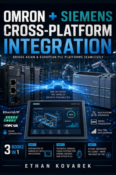 Kniha Omron + Siemens - Cross-Platform Integration Ethan Kovarek