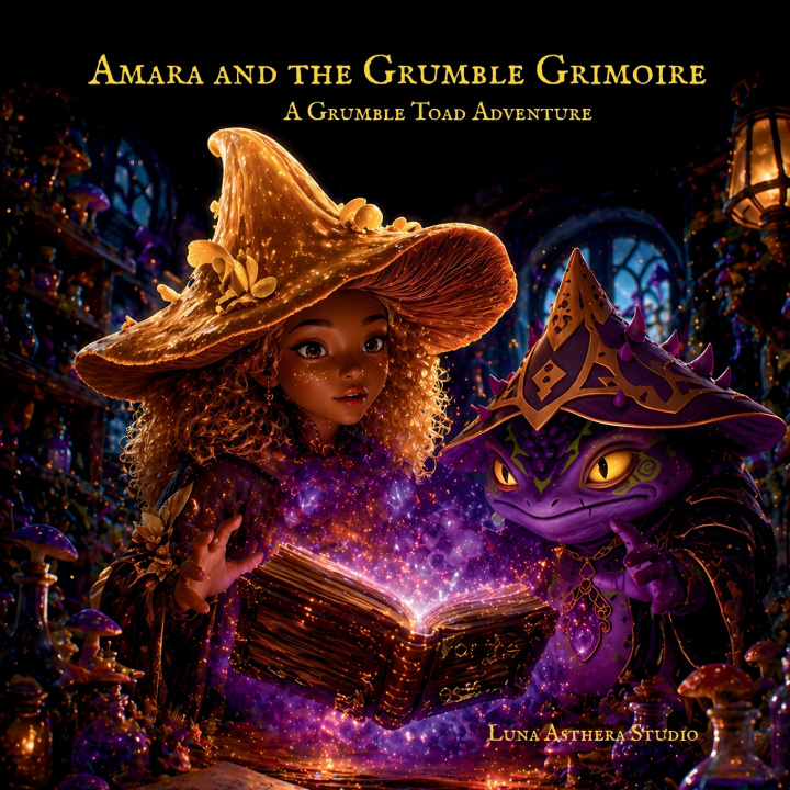 Knjiga Amara and the Grumble Grimoire Sandra M Holliday