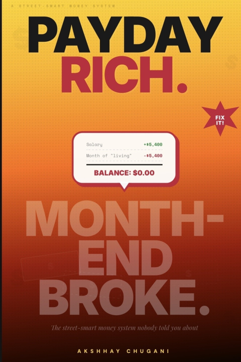 Knjiga Payday Rich. Month-End Broke Akshhay Chugani