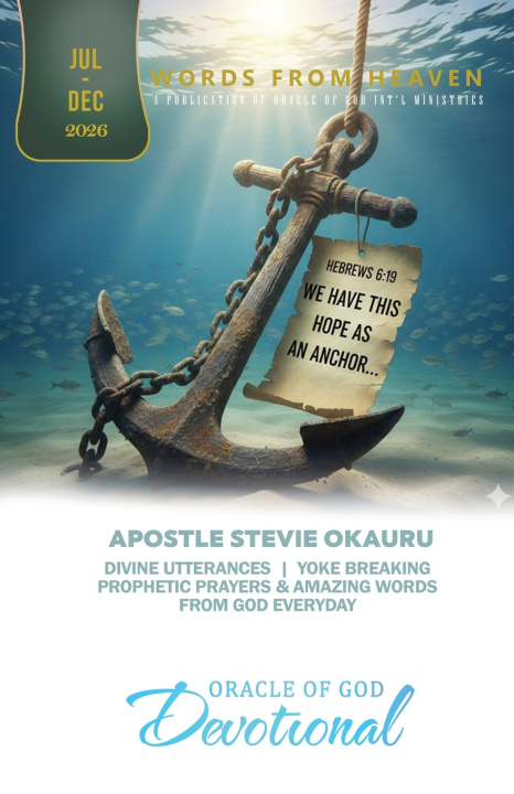 Kniha Oracle of God devotional July - Dec 2026 STEVIE OKAURU