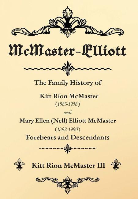 Kniha McMaster-Elliott Kitt Rion McMaster III