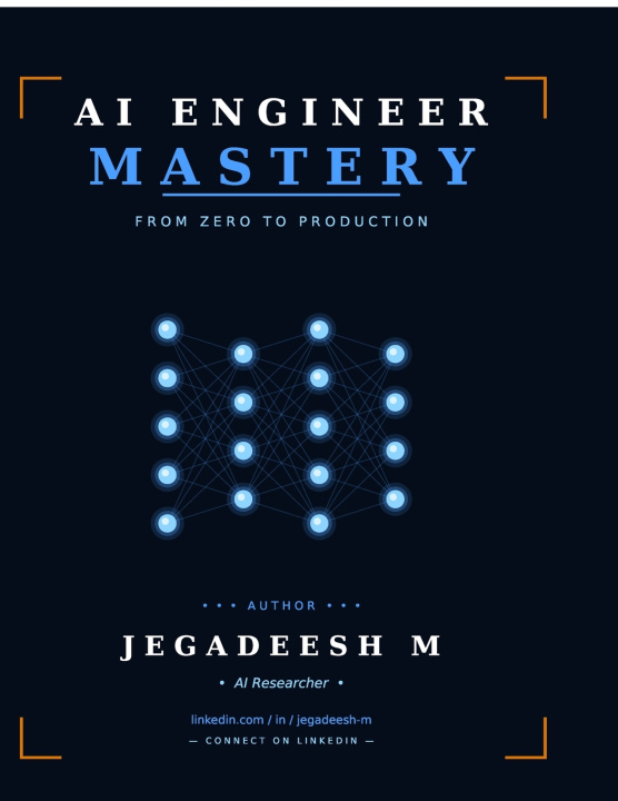 Kniha AI ENGINEER MASTERY JEGADEESH M