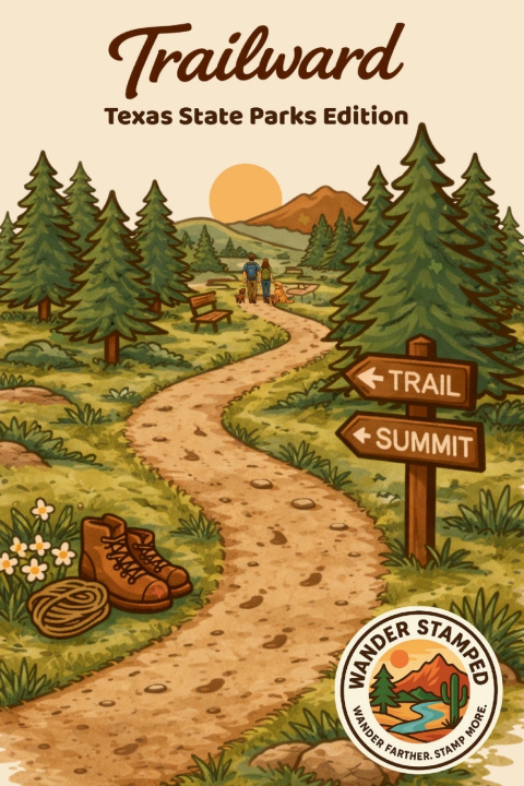 Kniha Trailward Wander Stamped