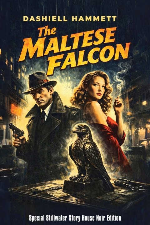 Kniha The Maltese Falcom Dashiell Hammett