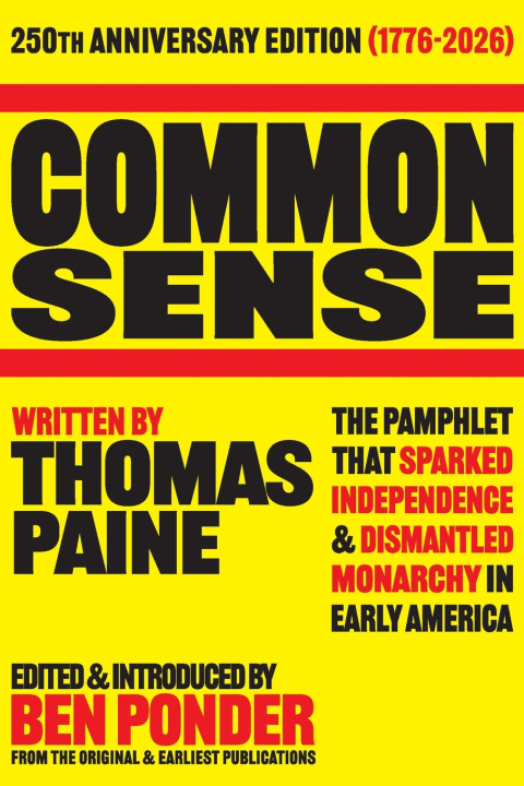 Kniha Common Sense Thomas Paine