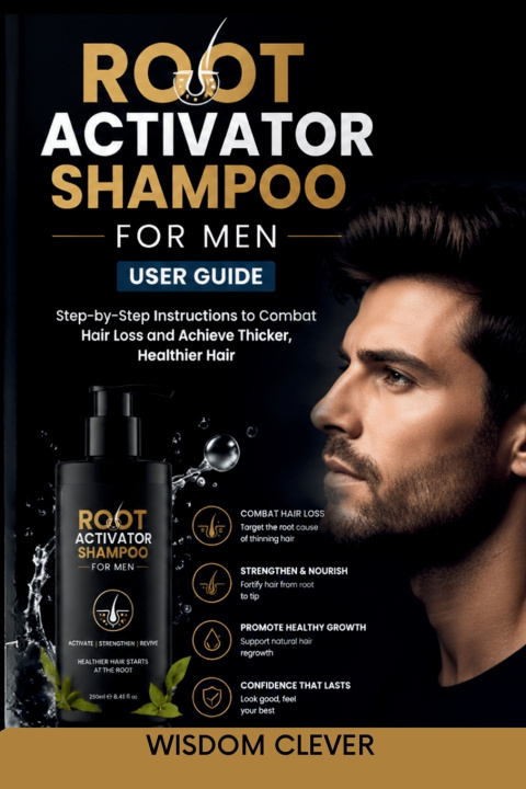 Kniha Root Activator Shampoo for Men User Guide Wisdom Clever