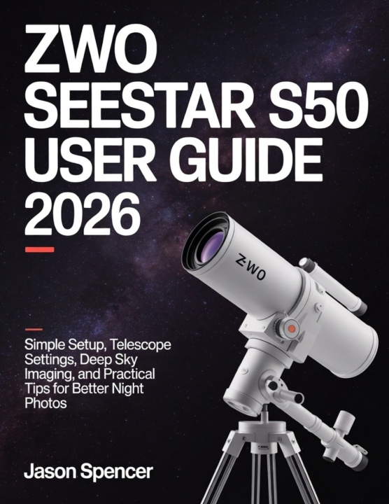 Kniha ZWO Seestar S50 User Guide 2026 Jason Spencer