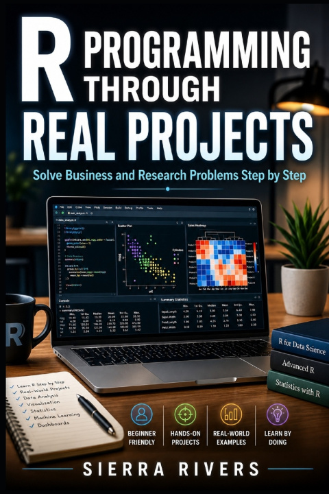 Könyv R PROGRAMMING THROUGH REAL PROJECTS SIERRA RIVERS