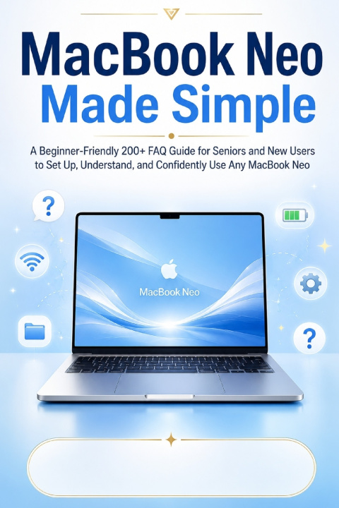 Kniha Macbook Neo Made Simple MySimpleStep Publishing