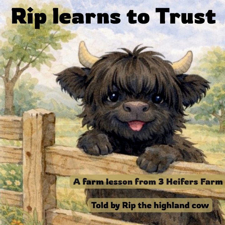 Kniha Rip Learns to Trust 3 Heifers Farm