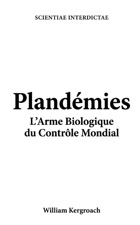 Kniha Plandémies William Kergroach