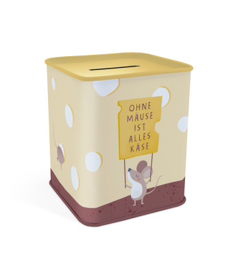 Gra/Zabawka Spardose Ohne Mäuse ist alles Käse 
