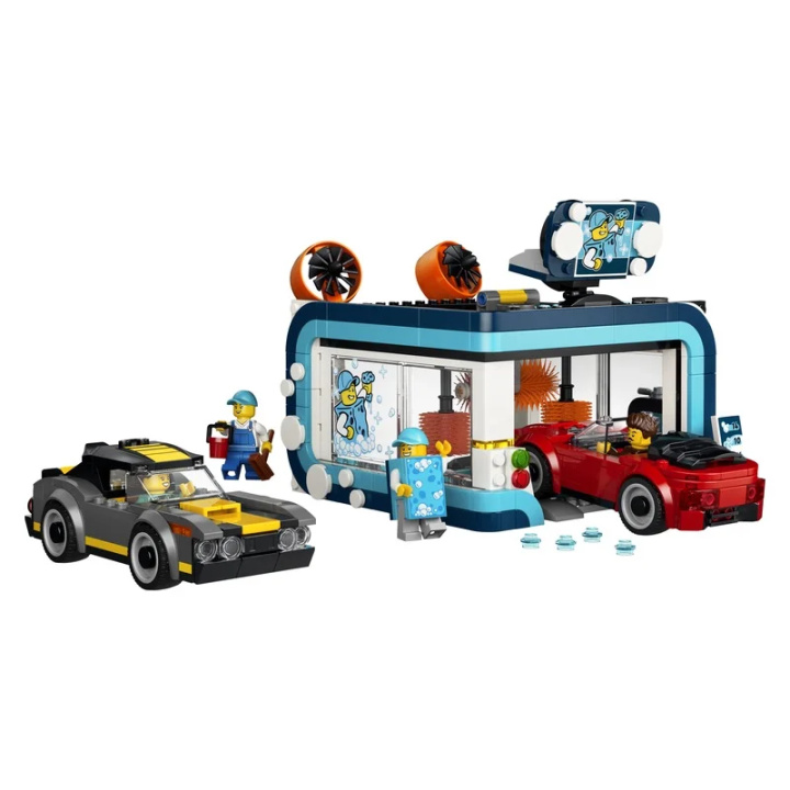 Igra/Igrača LEGO® City 60497 Automatická myčka aut 