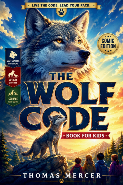 Kniha The Wolf Code Book for Kids (Comic Edition) Thomas Mercer