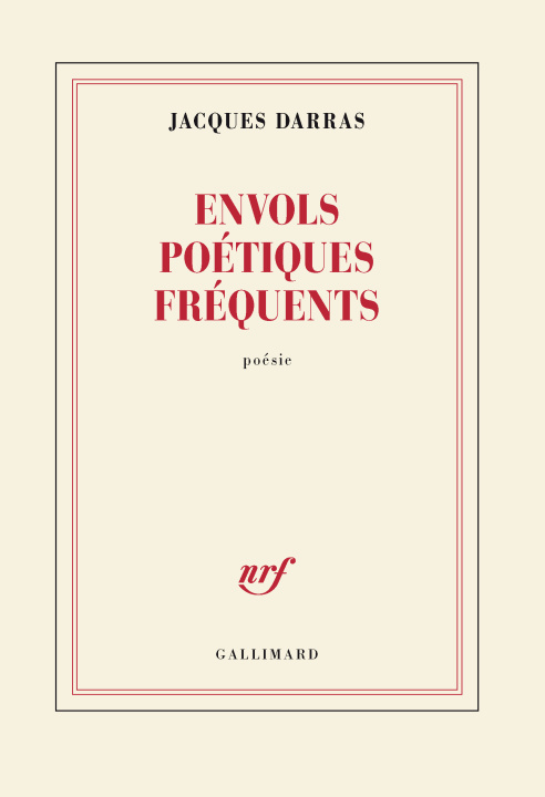 Kniha ENVOLS POETIQUES FREQUENTS JACQUES DARRAS