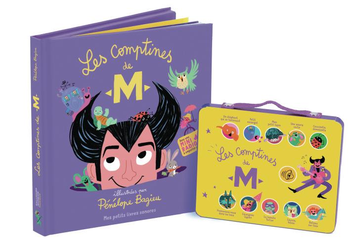 Kniha LES COMPTINES DE -M- PENELOPE BAGIEU
