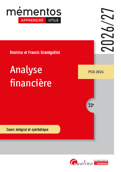 Könyv Analyse financière Grandguillot