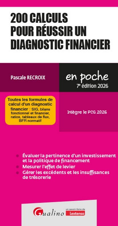 Buch 200 calculs pour réussir un diagnostic financier Recroix
