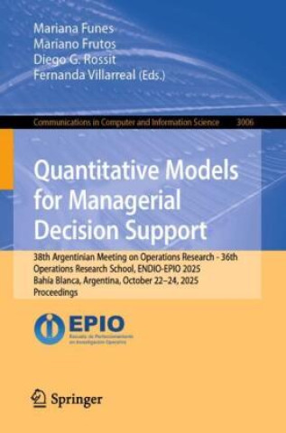 Knjiga Quantitative Models for Managerial Decision Support Mariana Funes