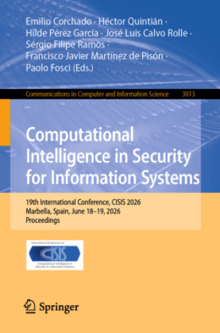 Book Computational Intelligence in Security for Information Systems Emilio Corchado