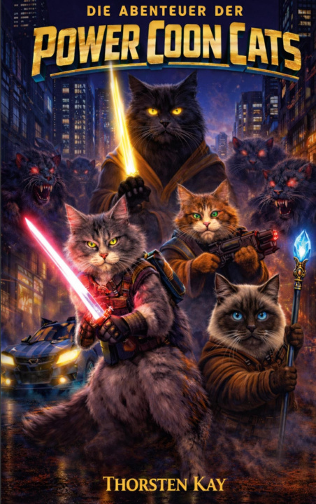Kniha Die Abenteuer der Power Coon Cats 