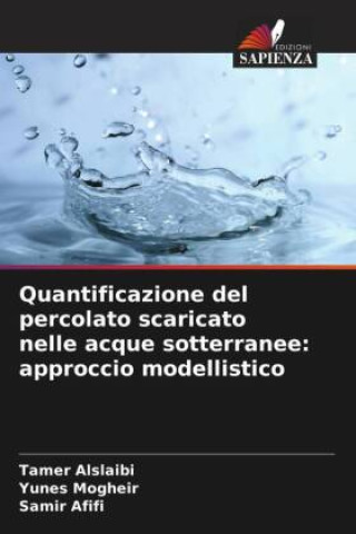 Kniha Quantificazione del percolato scaricato nelle acque sotterranee: approccio modellistico Tamer Alslaibi