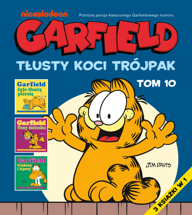 Libro Garfield. Tłusty koci trójpak. Tom 10 Opracowanie zbiorowe