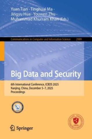 Book Big Data and Security Yuan Tian