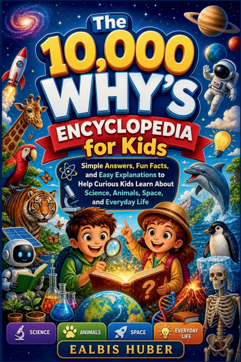 Książka The 10,000 Why's Encyclopedia for Kids EALBIS HUBER