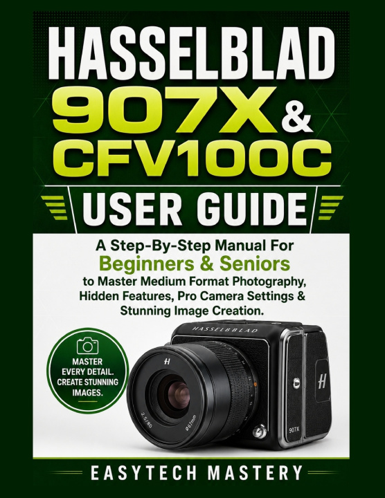 Kniha HASSELBLAD 907X & CFV100C USER GUIDE EasyTech Mastery