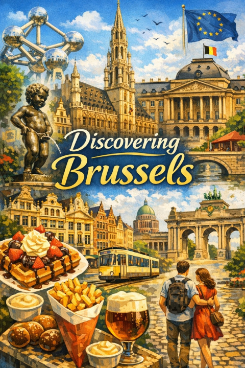 Kniha Discovering Brussels Marcello Avallone