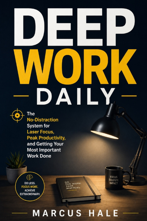 Kniha Deep Work Daily Marcus Hale