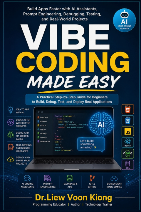 Kniha Vibe Coding Made Easy Voon Kiong Liew
