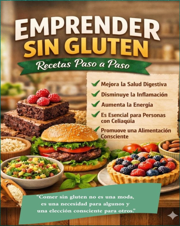 Kniha "Emprender Sin Gluten. Natha V