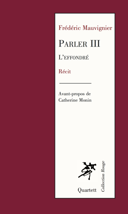 Knjiga Parler III Mauvignier