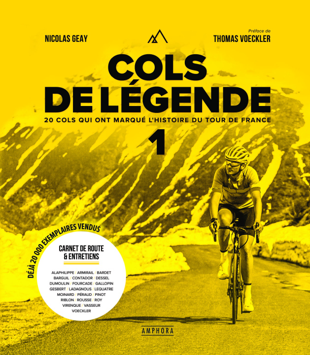 Libro Cols de légende tome 1 - nouvelle édition 2026 GEAY