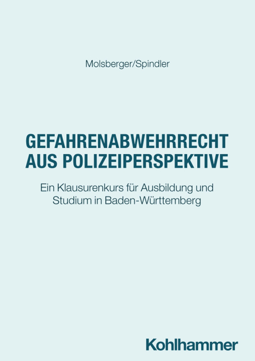 Książka Gefahrenabwehrrecht aus Polizeiperspektive Philipp Molsberger
