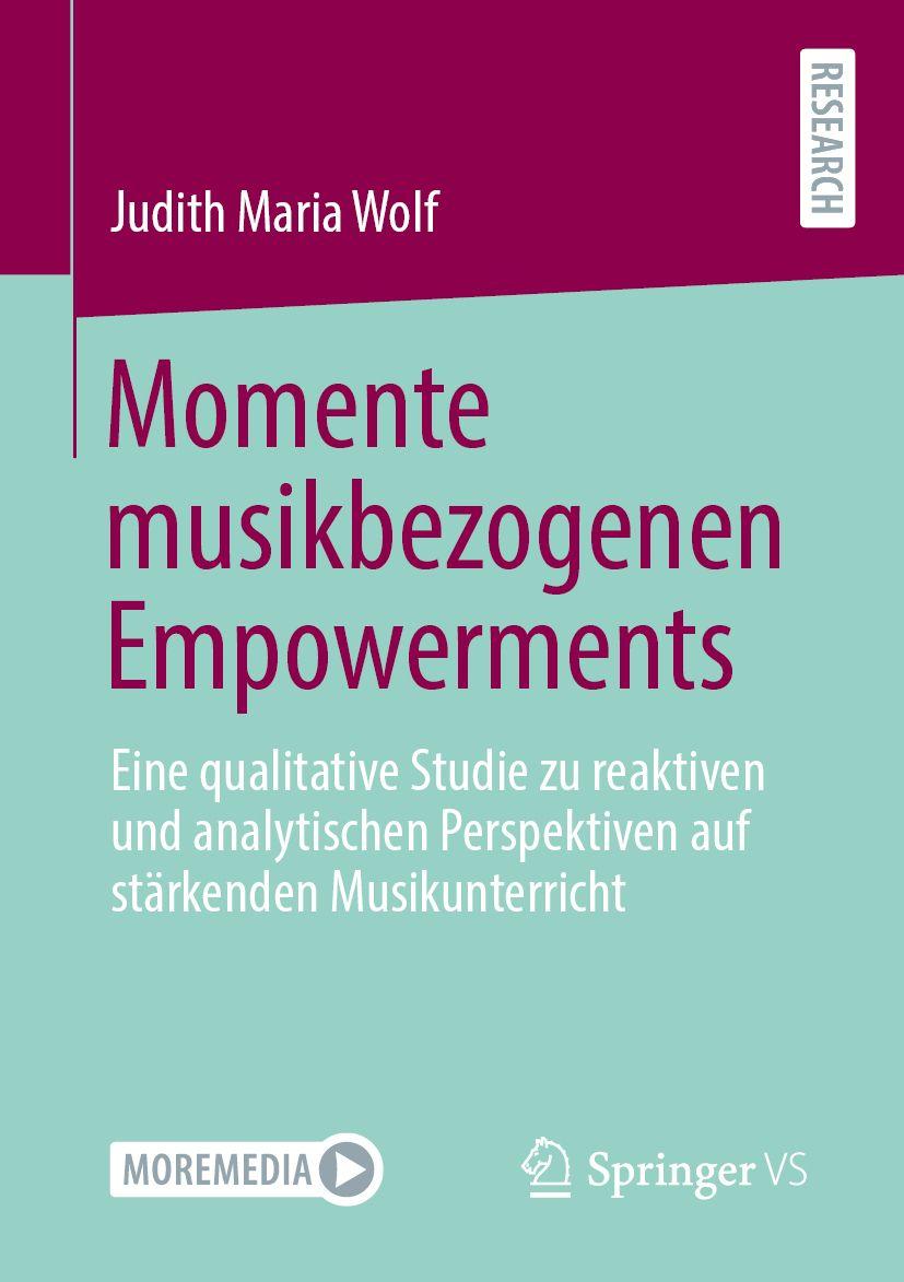 Kniha Momente musikbezogenen Empowerments Judith Maria Wolf
