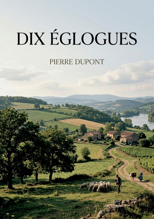 Kniha Dix églogues Pierre Dupont