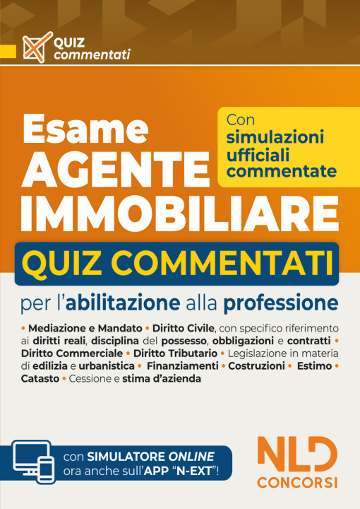 Kniha Esame agente immobiliare 2026. Quiz commentati per l'abilitazione alla professione 