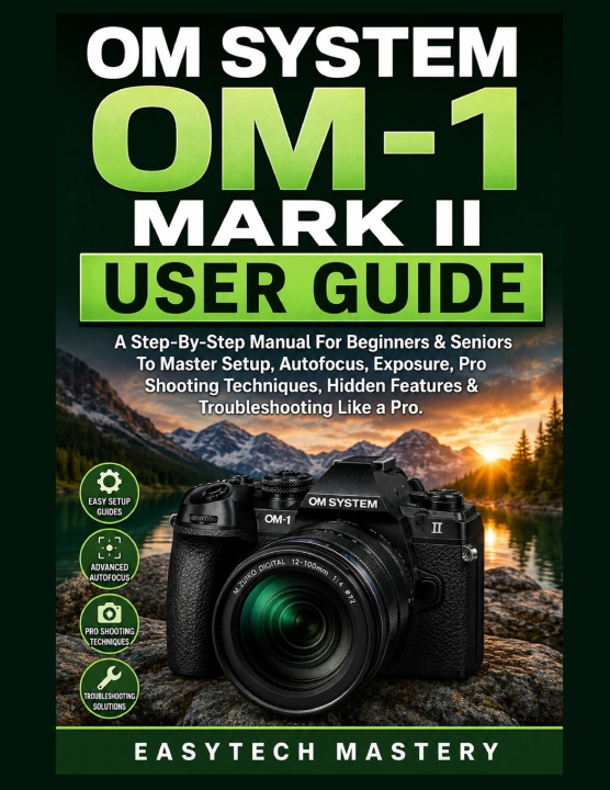 Kniha OM System OM-1 Mark II User Guide EasyTech Mastery