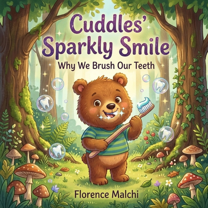 Kniha Cuddles' Sparkly Smile Florence Malchi